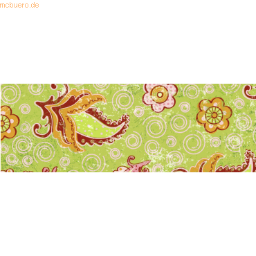 4008525732976 - 5 x Transparentpapier Rolle 115g qm 50x61cm Paradiso grün 4008525732976 - 5 x Transparentpapier Rolle 115g qm 50x61cm Paradiso grün