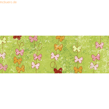 4008525733010 - 5 x Transparentpapier Rolle 115g qm 50x61cm Paradiso grün