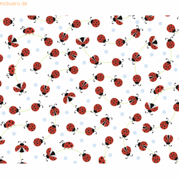 4008525152323 - 5 x Transparentpapier 115g qm A4 VE=5 Blatt Glückskäfer Mo