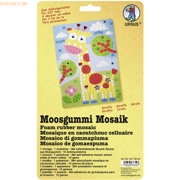 4008525733423 - Moosgummi Mosaik Giraffe 4008525733423 - Moosgummi Mosaik Giraffe