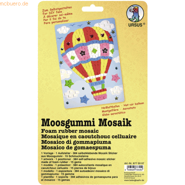 4008525733454 - Moosgummi Mosaik Heißluftballon