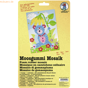 4008525129226 - Moosgummi Mosaik Bär