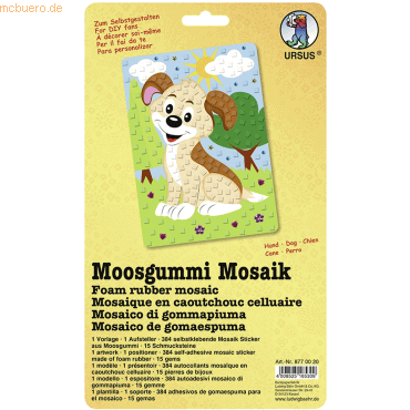 4008525165309 - Moosgummi Mosaik Hund