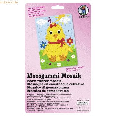 4008525346746 - Moosgummi Mosaik Küken