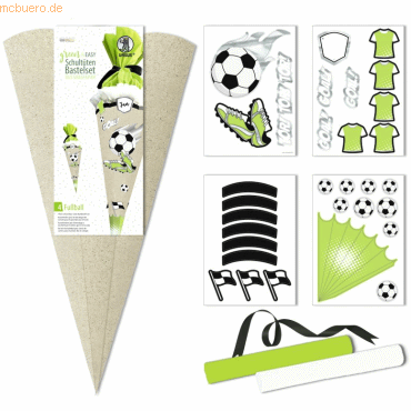 4008525247319 - Schultüten-Bastelset Easy Line 68cm Fußball