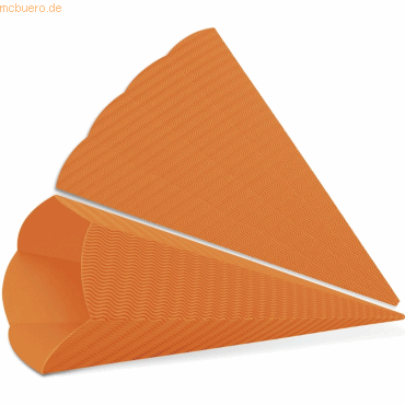 4008525071310 - 3D-Schultüten 68cm VE=5 Stück orange