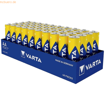 Varta Batterie Mignon Maxi Tech Mignon 1,5V (AA) VE=4 Stück