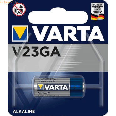 Varta Knopfzelle V23GA 12V 38mAh