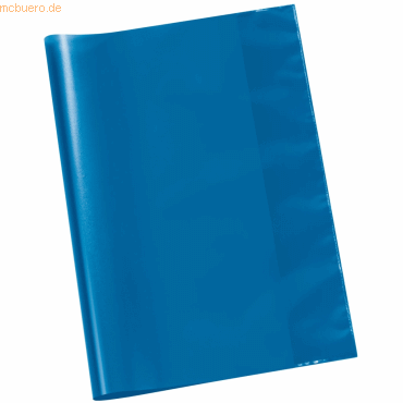 4000225070709 - 25 x Hefthülle A4 PP blau transparent