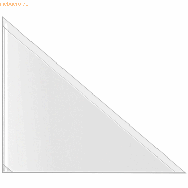 100 x Veloflex Dreiecktasche Velocoll selbstklebend 5,5x6,5cm