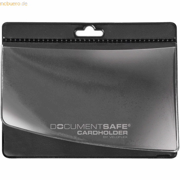 4000225074431 - Ausweishülle Document Safe® Cardholder PVC Spezialfolie schw