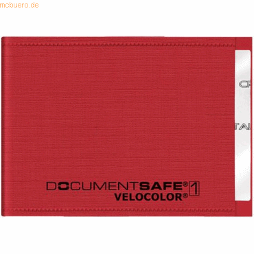 Veloflex Kartenschutzhülle Document Safe RFID mit Abschirmfolie 90x63m