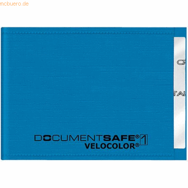 Veloflex Kartenschutzhülle Document Safe RFID mit Abschirmfolie 90x63m