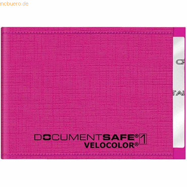 Veloflex Kartenschutzhülle Document Safe RFID mit Abschirmfolie 90x63m