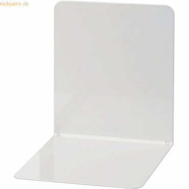 4003801851181 - Buchstütze Metall breit 14x12x14 cm VE=2 Stück lichtgrau 4003801851181 - Buchstütze Metall breit 14x12x14 cm VE=2 Stück lichtgrau