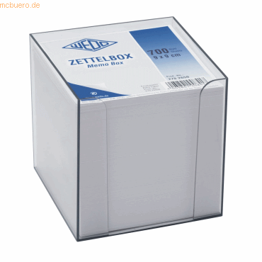 4003801008417 - 6 x Zettelbox 95x95cm rauchglas