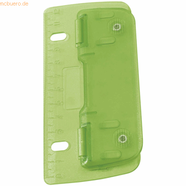 Wedo Taschenlocher 8cm Kunststoff apfelgrün