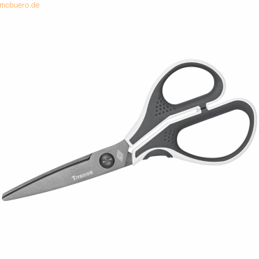 Wedo Schere Titan Cut-it Edelstahl 17,5cm grau/weiß