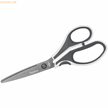 Wedo Schere Titan Cut-it Edelstahl 21cm grau/weiß