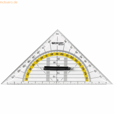 Westcott Geometrie-Dreieck 140mm mit Griff