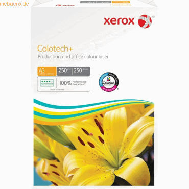 5017534990276 - 4 x Kopierpapier Colortech+ weiß 250g qm A3 VE=250 Blatt