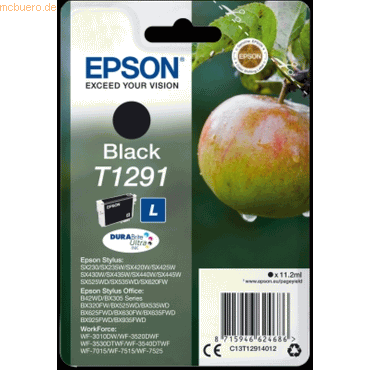 Tintenpatrone Epson T1291 schwarz