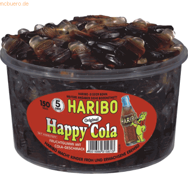 Fruchtgummi Happy Cola VE=150 Stück