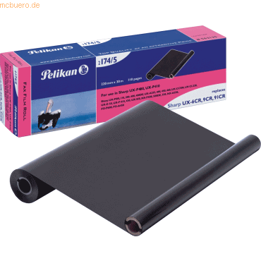 Thermotransferrolle für Sharp NX-P500/A550 schwarz