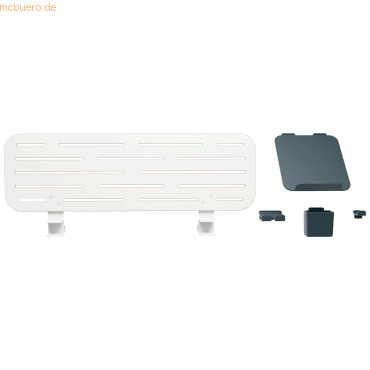 Schreibtischorganizer Pegboard 65490000 5tlg weiß/anthrazit