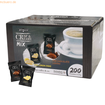 Geb&auml;ck Crisp & Creamy Mix 70103912 Lemon/Choco 200 St&uuml;ck