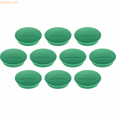 Magnet Discofix Junior 1662105 34mm gr&uuml;n 10 St&uuml;ck