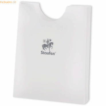 Heftbox A4 30mm offen transluzent