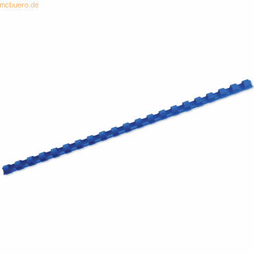 Binderücken ibiCombs 6mm 21 Ringe blau VE=100 Stück