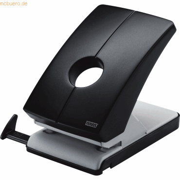 Registraturlocher C240 hellgrau/schwarz