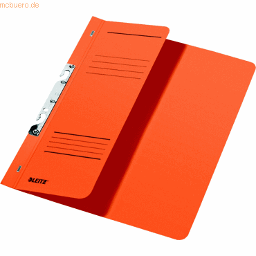 Schlitzhefter 1/2-Vorderdeckel orange