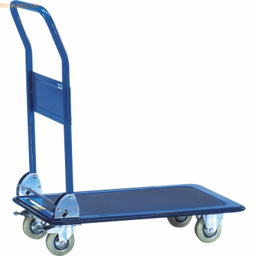 Ganzstahlwagen bis 250kg blau