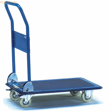 Ganzstahlwagen bis 150kg blau