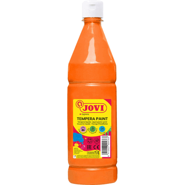 Flüssige Plakatfarbe 1000ml Flasche, orange