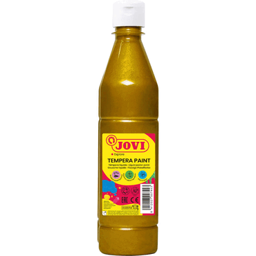 Flüssige Plakatfarbe metallic 500 ml Flasche gold