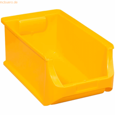 Sichtlagerbox ProfiPlus Gr. 4 BxTxH 20,5x35,5x15cm gelb