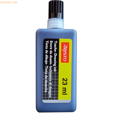 Tusche mg1 Kunststoffflasche mit 23 ml blau