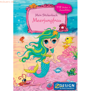 Stickerspielbuch Meerjungfrau Merlina A5