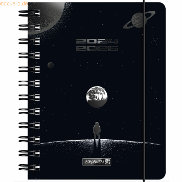 Schülerkalender 2024/2025 A6 PP 1 Tag/Seite Outer Space
