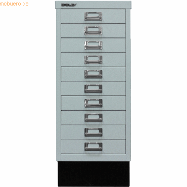 Schubladenschrank Multidrawers 29er Serie A4 10 Schübe silber