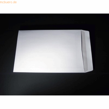 Versandtaschen B4 100g/qm selbstklebend VE=250 St&uuml;ck wei&szlig;