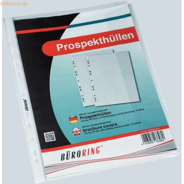 Dokumentenhüllen A4 135my VE=10 Stück