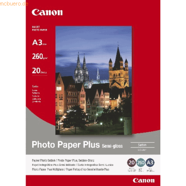 Fotopapier SG201 A3 260g/qm seidenglanz VE=20 Blatt