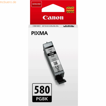 Tintenpatrone Canon PGI-580PGBK pigment schwarz