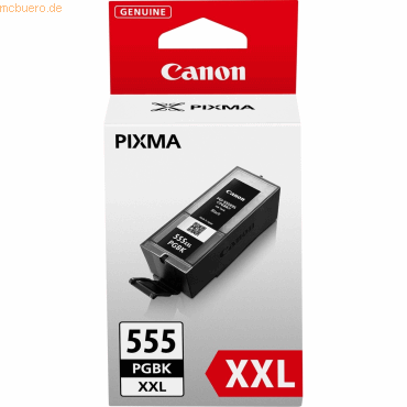 Tintenpatrone Canon PGI-555 XXL schwarz ca. 1.000 Seiten
