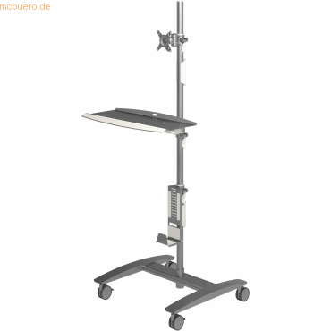 Workstation Viewmate 702 silber